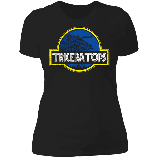 T-Shirts Black / X-Small Triceratops Women's Premium T-Shirt