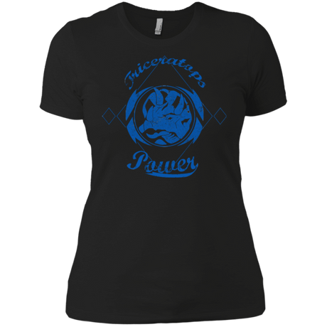 T-Shirts Black / X-Small Triceratops Women's Premium T-Shirt