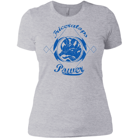 T-Shirts Heather Grey / X-Small Triceratops Women's Premium T-Shirt