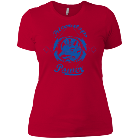 T-Shirts Red / X-Small Triceratops Women's Premium T-Shirt