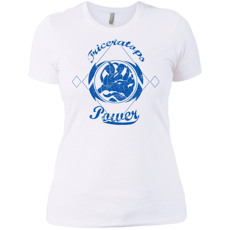 T-Shirts White / X-Small Triceratops Women's Premium T-Shirt