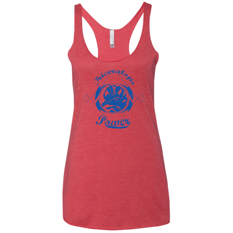 T-Shirts Vintage Red / X-Small Triceratops Women's Triblend Racerback Tank
