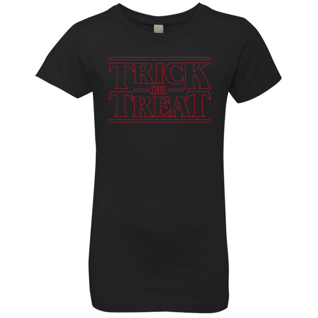 T-Shirts Black / YXS Trick Or Treat Girls Premium T-Shirt