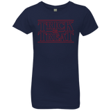 T-Shirts Midnight Navy / YXS Trick Or Treat Girls Premium T-Shirt