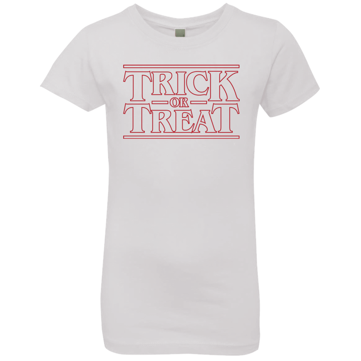 T-Shirts White / YXS Trick Or Treat Girls Premium T-Shirt