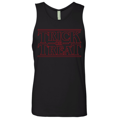 T-Shirts Black / Small Trick Or Treat Men's Premium Tank Top