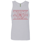 T-Shirts Heather Grey / Small Trick Or Treat Men's Premium Tank Top