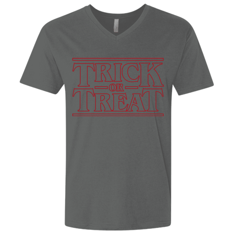 T-Shirts Heavy Metal / X-Small Trick Or Treat Men's Premium V-Neck