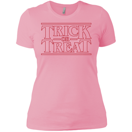 T-Shirts Light Pink / X-Small Trick Or Treat Women's Premium T-Shirt
