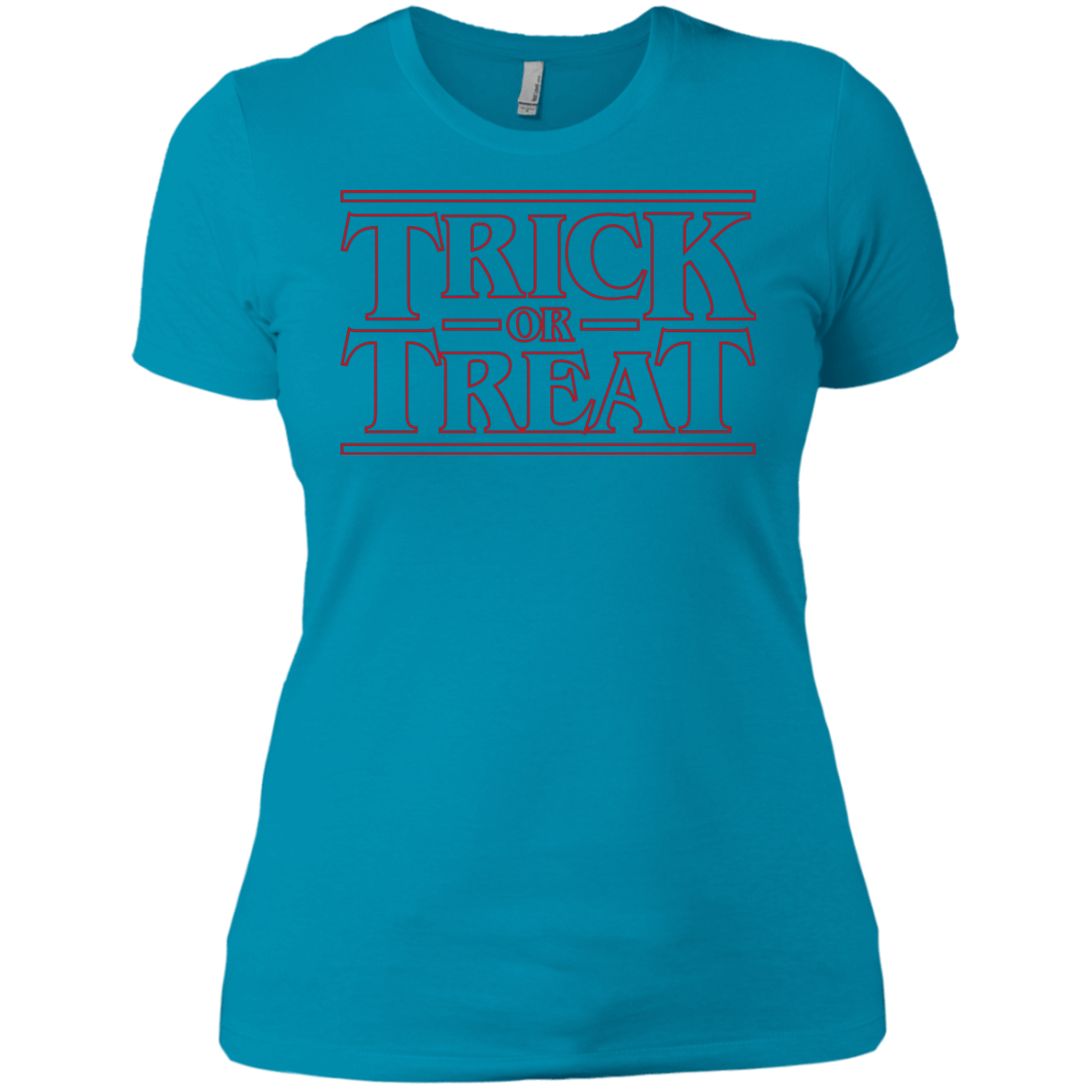 T-Shirts Turquoise / X-Small Trick Or Treat Women's Premium T-Shirt