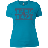 T-Shirts Turquoise / X-Small Trick Or Treat Women's Premium T-Shirt