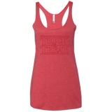 T-Shirts Vintage Red / X-Small Trick Or Treat Women's Triblend Racerback Tank