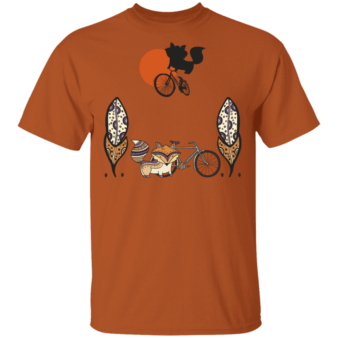 T-Shirts Texas Orange / S Trickster Fox T-Shirt