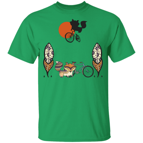 T-Shirts Irish Green / YXS Trickster Fox Youth T-Shirt