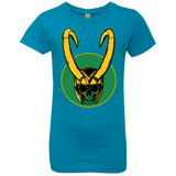 T-Shirts Turquoise / YXS Tricksters End Girls Premium T-Shirt