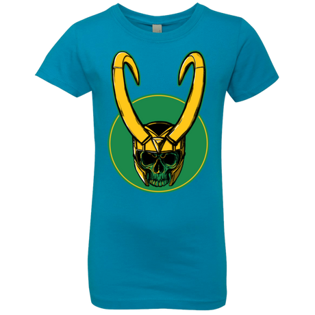 T-Shirts Turquoise / YXS Tricksters End Girls Premium T-Shirt