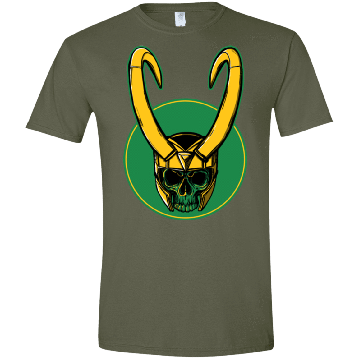 T-Shirts Military Green / S Tricksters End Men's Semi-Fitted Softstyle