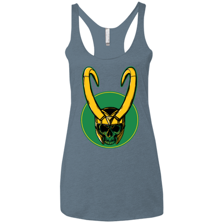 T-Shirts Indigo / X-Small Tricksters End Women's Triblend Racerback Tank