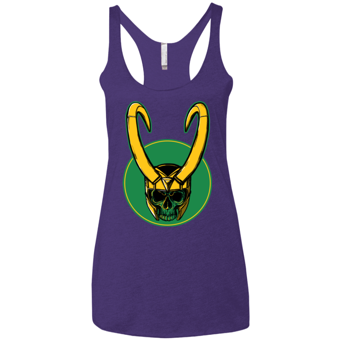 T-Shirts Purple Rush / X-Small Tricksters End Women's Triblend Racerback Tank