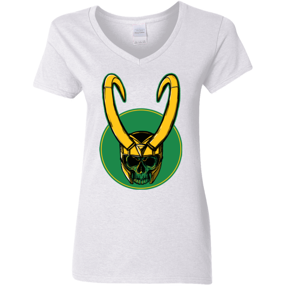 T-Shirts White / S Tricksters End Women's V-Neck T-Shirt