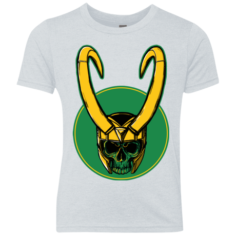 T-Shirts Heather White / YXS Tricksters End Youth Triblend T-Shirt