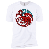 T-Shirts White / YXS Trinity of fire and ice V2 Boys Premium T-Shirt