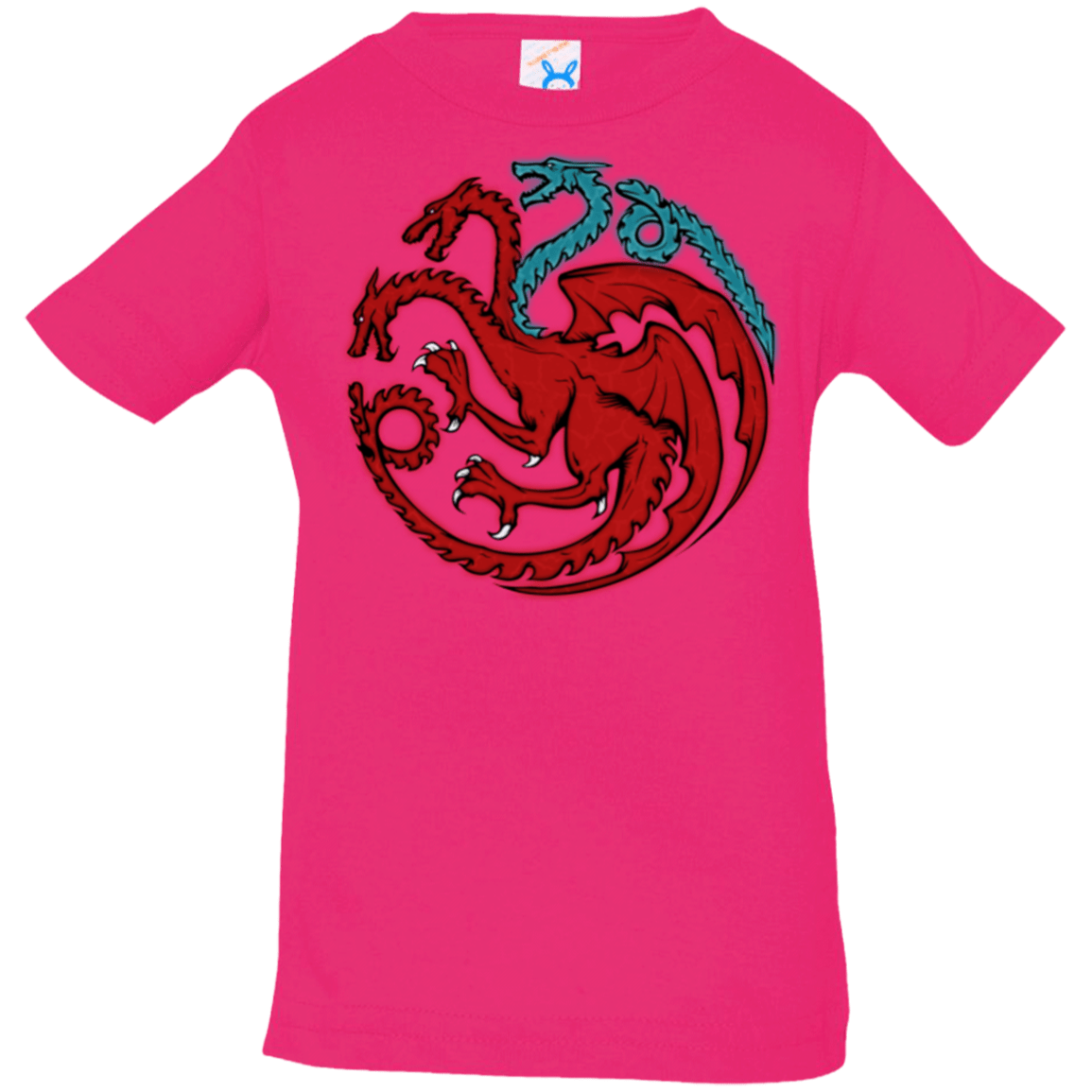 T-Shirts Hot Pink / 6 Months Trinity of fire and ice V2 Infant PremiumT-Shirt