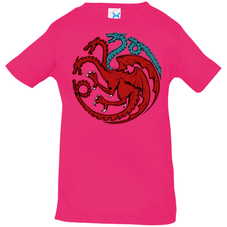 T-Shirts Hot Pink / 6 Months Trinity of fire and ice V2 Infant PremiumT-Shirt