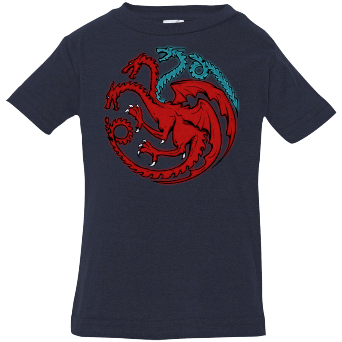 T-Shirts Navy / 6 Months Trinity of fire and ice V2 Infant PremiumT-Shirt