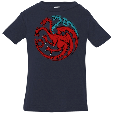 T-Shirts Navy / 6 Months Trinity of fire and ice V2 Infant PremiumT-Shirt