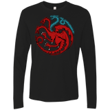 T-Shirts Black / Small Trinity of fire and ice V2 Men's Premium Long Sleeve