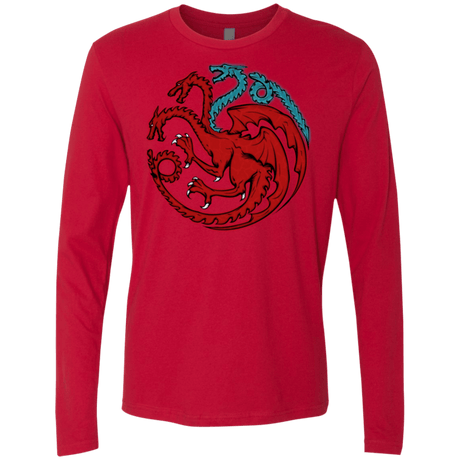 T-Shirts Red / Small Trinity of fire and ice V2 Men's Premium Long Sleeve