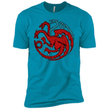 T-Shirts Turquoise / X-Small Trinity of fire and ice V2 Men's Premium T-Shirt