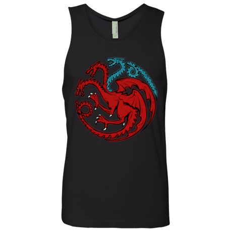T-Shirts Black / Small Trinity of fire and ice V2 Men's Premium Tank Top