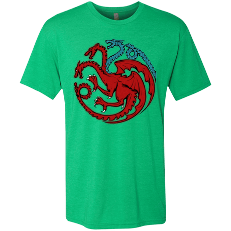 T-Shirts Envy / Small Trinity of fire and ice V2 Men's Triblend T-Shirt