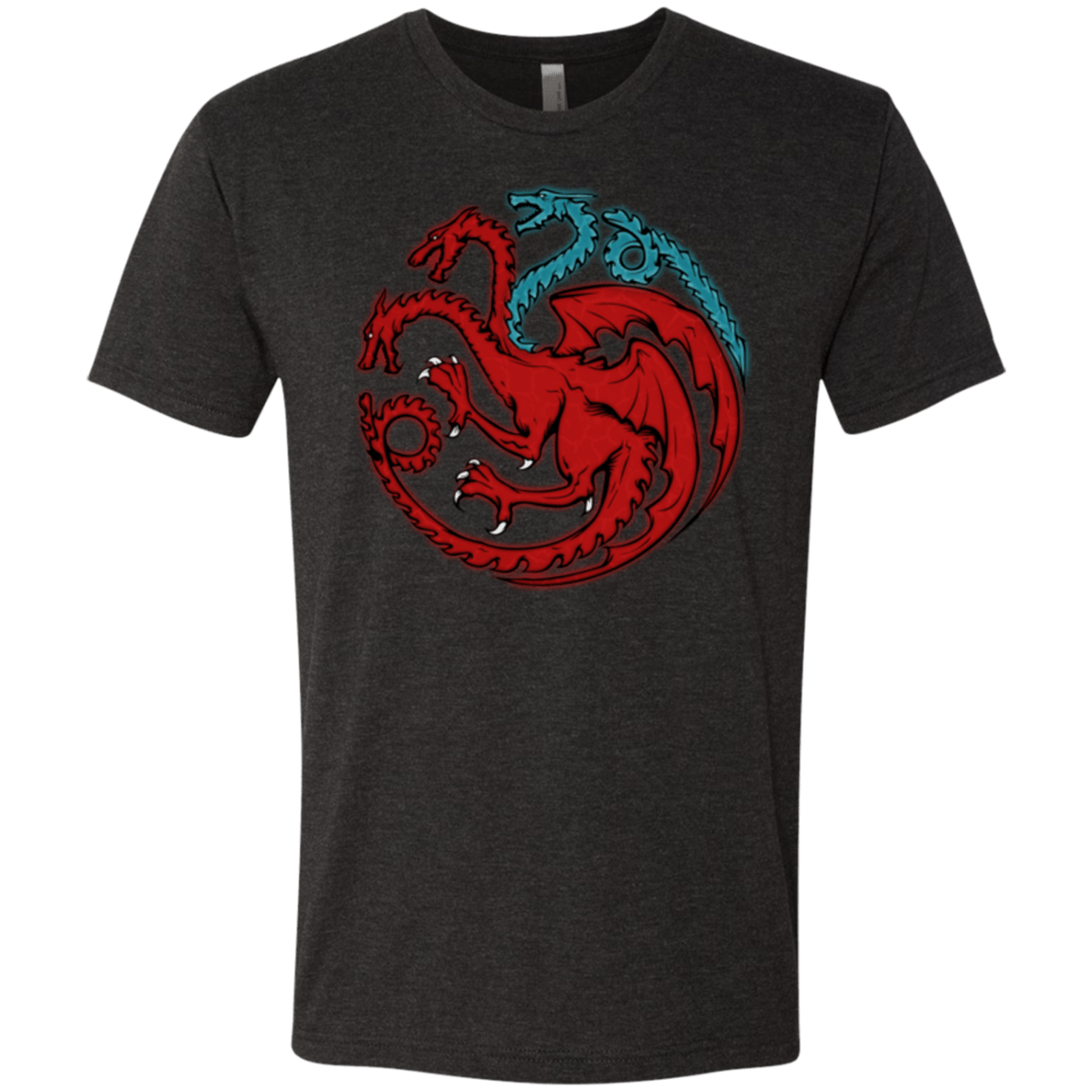 T-Shirts Vintage Black / Small Trinity of fire and ice V2 Men's Triblend T-Shirt