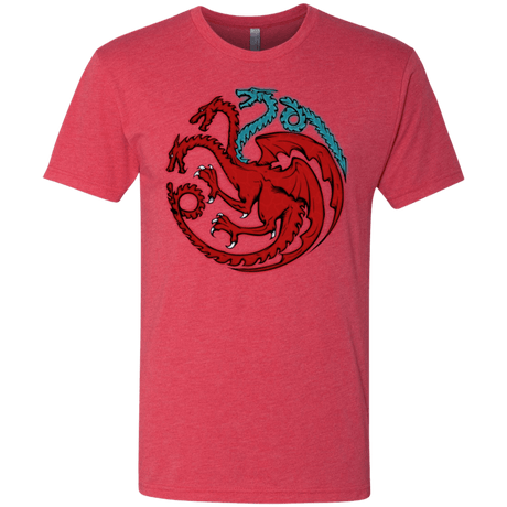T-Shirts Vintage Red / Small Trinity of fire and ice V2 Men's Triblend T-Shirt