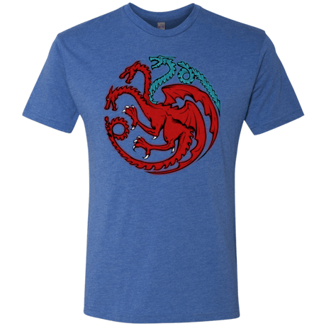 T-Shirts Vintage Royal / Small Trinity of fire and ice V2 Men's Triblend T-Shirt