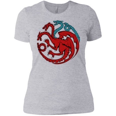 T-Shirts Heather Grey / X-Small Trinity of fire and ice V2 Women's Premium T-Shirt