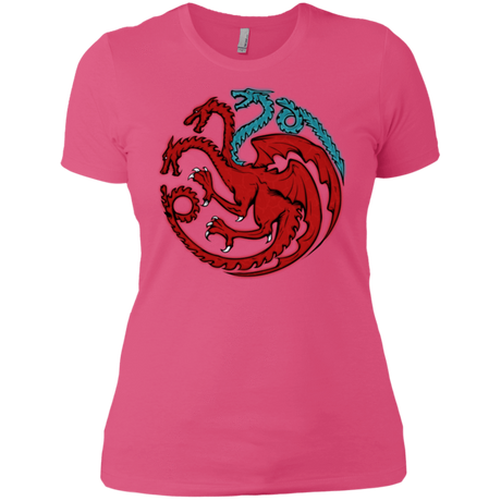 T-Shirts Hot Pink / X-Small Trinity of fire and ice V2 Women's Premium T-Shirt