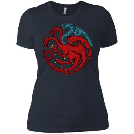 T-Shirts Indigo / X-Small Trinity of fire and ice V2 Women's Premium T-Shirt