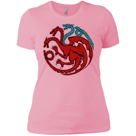 T-Shirts Light Pink / X-Small Trinity of fire and ice V2 Women's Premium T-Shirt
