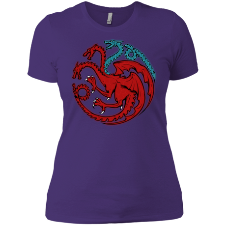 T-Shirts Purple / X-Small Trinity of fire and ice V2 Women's Premium T-Shirt