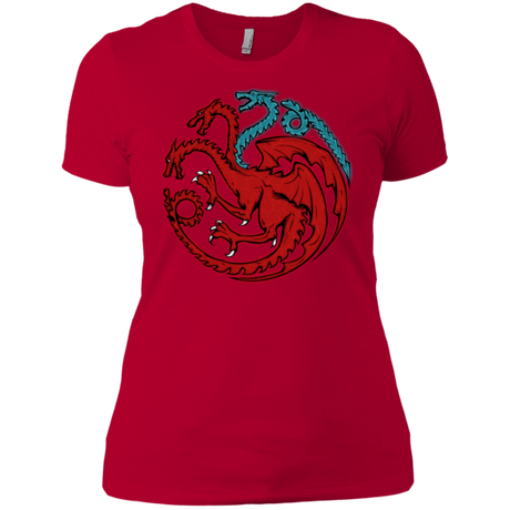 T-Shirts Red / X-Small Trinity of fire and ice V2 Women's Premium T-Shirt