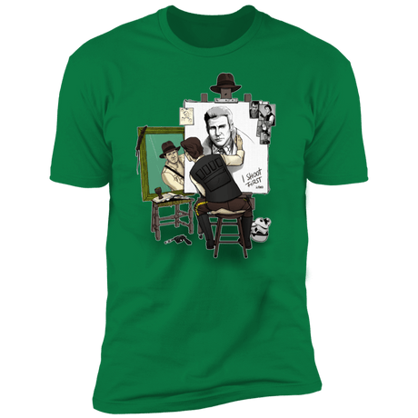 T-Shirts Kelly Green / S Triple Self Portrait Men's Premium T-Shirt