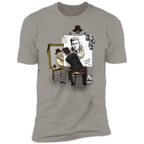 T-Shirts Light Grey / S Triple Self Portrait Men's Premium T-Shirt