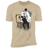 T-Shirts Sand / S Triple Self Portrait Men's Premium T-Shirt