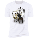 T-Shirts White / S Triple Self Portrait Men's Premium T-Shirt