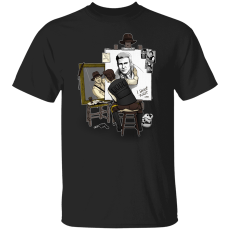 T-Shirts Black / S Triple Self Portrait T-Shirt