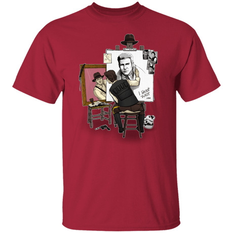T-Shirts Cardinal / S Triple Self Portrait T-Shirt